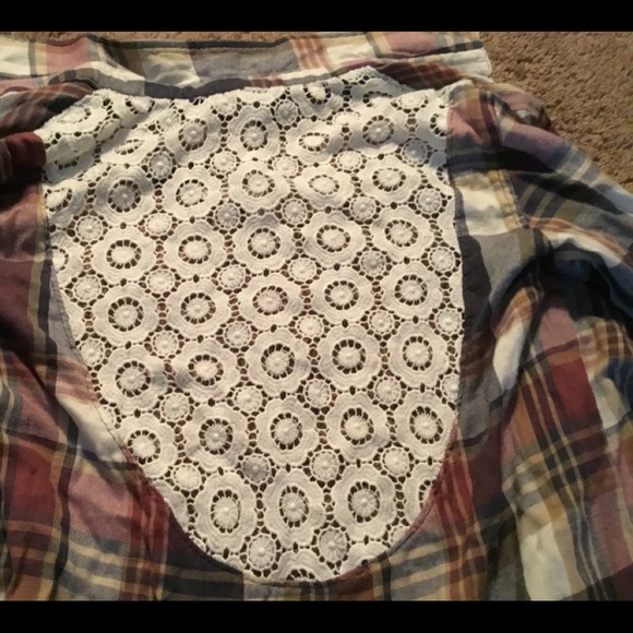 Natural Reflections large ombré plaid - Picture 7 of 7